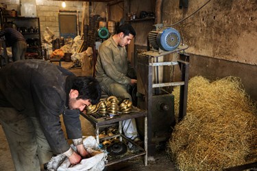 سماور سازی سنتی در تبریز سماور سازی سنتی در تبریز