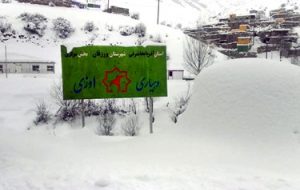 برف زمستانی، بهار را از آذربایجان بیرون کرد برف زمستانی، بهار را از آذربایجان بیرون کرد