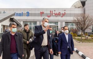 فرودگاه بین المللی تبریز در عید