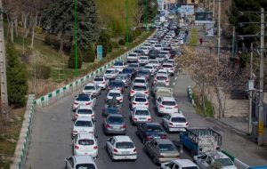 ترافیک سنگین در ۲ محور‌ منتهی به پایتخت و باران در برخی جاده‌ها‌