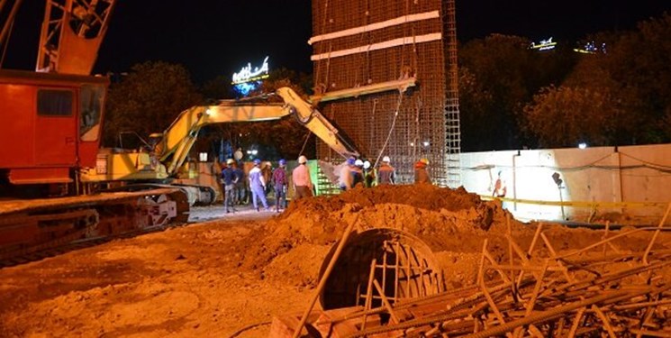 فعالیت عمرانی قطار شهری تبریز شبانه‌روزی شد