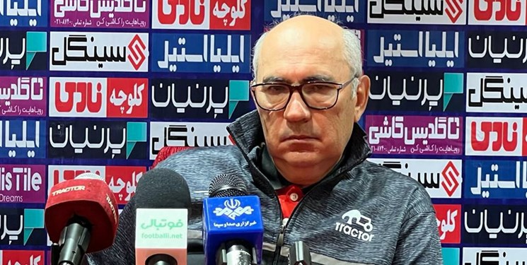 بردیف: از تساوی راضی نیستم /متوجه هستم هواداران تراکتور ناراحت هستند