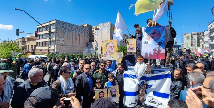 تبریزی‌ها در حمایت از فلسطین بپاخاستند