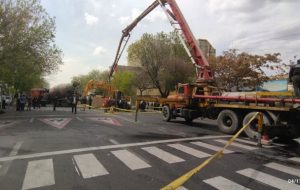 جزئیات نشست زمین بر اثر حفاری مترو در تبریز