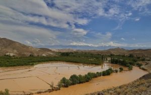 خسارات سیل در شهرستان‌های «اهر و کلیبر»
