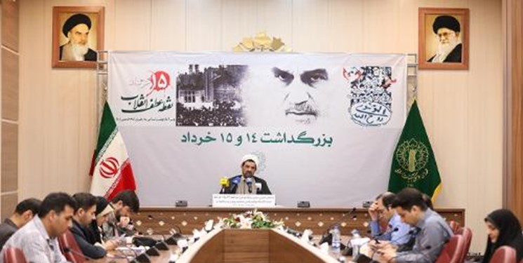عرب‌انصاری: ویژه برنامه‌های ۱۴ و ۱۵ خرداد با شعار «خمینی، حقیقت ماندگار» برگزار می‌شود