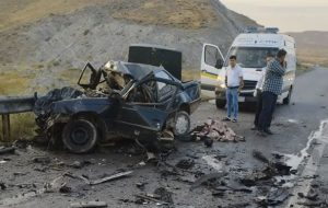 سانحه مرگبار رانندگی در محور مرند- جلفا، ۴ نفر کشته شدند سانحه مرگبار رانندگی در محور مرند- جلفا، ۴ نفر کشته شدند