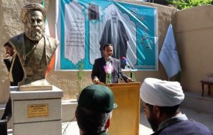 افتتاح خانه پدری علامه امینی در روستای سردهای سراب
