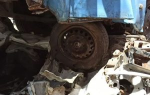 اتوبوسی که در تبریز خودروها را درو کرد!+ تصاویر