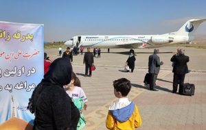 انجام نخستین پرواز سهند به مشهد انجام نخستین پرواز سهند به مشهد