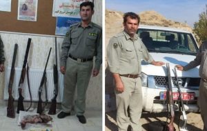 دستگیری ۲ گروه از شکارچیان غیرمجاز در مناطق حفاظت شده مراغه دستگیری ۲ گروه از شکارچیان غیرمجاز در مناطق حفاظت شده مراغه