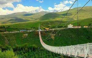 احداث بزرگ‌ترین پل معلق خاورمیانه در هوراند آغاز شد