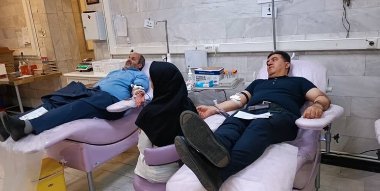 پویش «نذر خون برای کرمان» در تبریز کلید خورد پویش «نذر خون برای کرمان» در تبریز کلید خورد