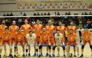 ۲ برگ برنده والیبال مس سونگون