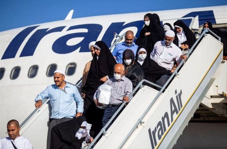 بازگشت بیش از ۱۳۰۰۰ حاجی از سرزمین وحی بازگشت بیش از ۱۳۰۰۰ حاجی از سرزمین وحی