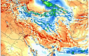 تداوم باران و رعد و برق در برخی استان‌ها