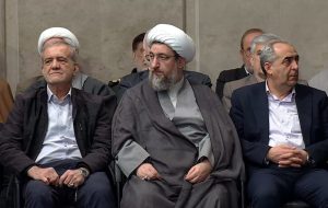 حضور رئیس جمهور در دیدار مردم آذربایجان شرقی با رهبر انقلاب