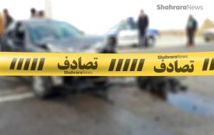 برخورد خودروی لیفان در بزرگراه همت با 2 عابر پیاده/ یک کشته و یک زخمی