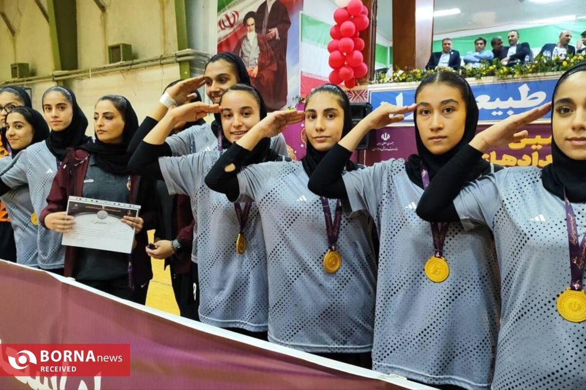 استان تهران قهرمان مسابقات هندبال دختران المپیاد استعدادهای برتر کشور شد استان تهران قهرمان مسابقات هندبال دختران المپیاد استعدادهای برتر کشور شد