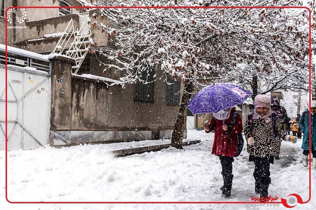 بارش برف در بستان آباد آذربایجان شرقی بارش برف در بستان آباد آذربایجان شرقی