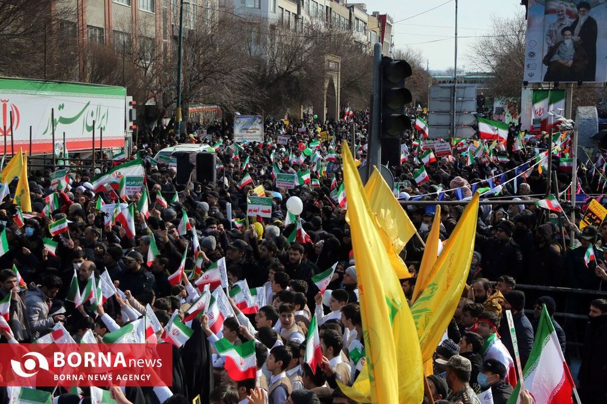 آغاز راهپیمایی ۲۲ بهمن در تبریز آغاز راهپیمایی ۲۲ بهمن در تبریز