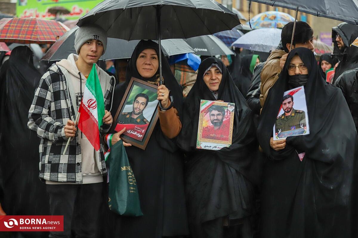 راهپیمایی ۲۲ بهمن در تبریز