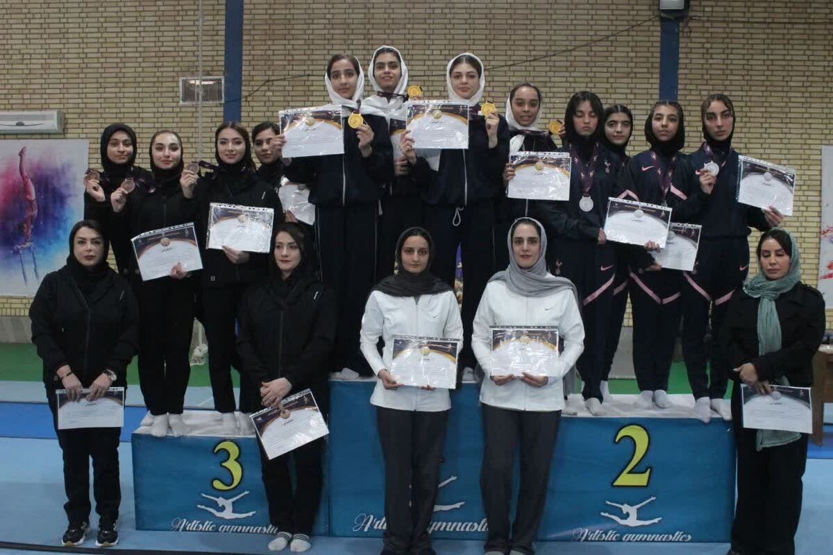 معرفی برترین‌های ترامپولین المپیاد استعدادهای برتر دختران کشور در سمنان