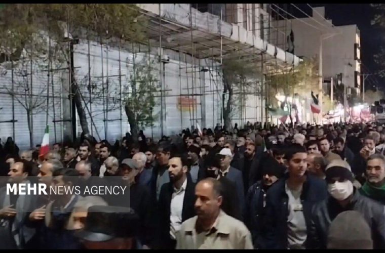 خیابان‌های شیروان زیر قدم‌های مردم – پایگاه خبری تبریز یازار | اخبار ایران و جهان