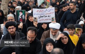 گزارش جامع  تبریز یازار ازمراسم یادبودشهدای خانواده امام شهید/مردم چه می‌گویند؟